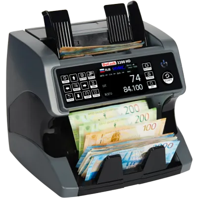 Счетчик Банкнот с автоматическим определением номиналов  - DoCash 3200 HD
