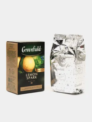 Чай черный листовой Greenfield Lemon spark, 100 г