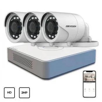 Камеры видеонаблюдения 3 камеры DVR
