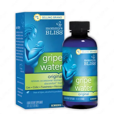 Chaqaloqlar uchun arpabodiyon suvi gaz va kolikaga qarshi Mommy's Bliss Gripe Water (120 ml.)