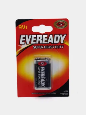 Батарейка Eveready Super Heavy Duty 9V/6F22 FSB1