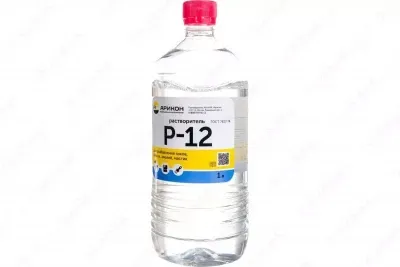 Растворитель Р-12 ("Арикон") ГОСТ 7827-74, бутылка 0,9 л/0,72 кг