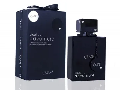 Erkaklar uchun parfyum suvi, Omaf,  Black Adventure, 100 ml