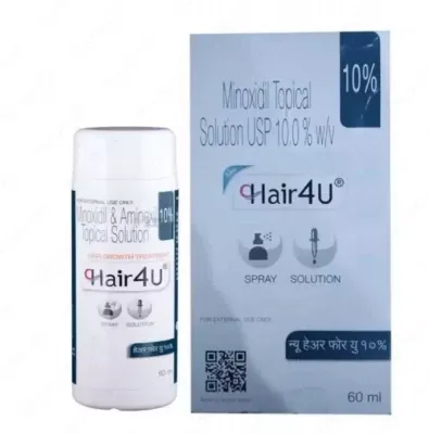 Minoxidil 10% - замедляет и предотвращает выпадение волос