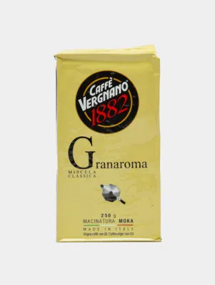 Кофе Caffe Vergnano 1882 Granaroma, молотый, 250 г