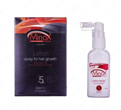 Мужской спрей- лосьон для роста волос MinoX 5 (50 мл)