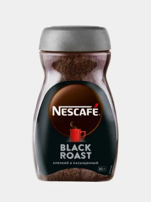 Кофе Nescafe Classic Black Roast, 85 г