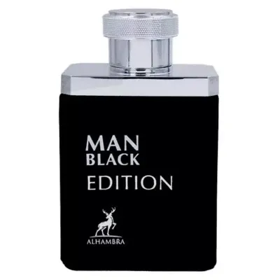 Perfume Man Black Edition Alhambra, erkaklar uchun, 100 ml