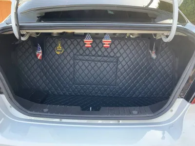 Полик для багажника с прикрытием газ балона Chevrolet Lacetti, Gentra