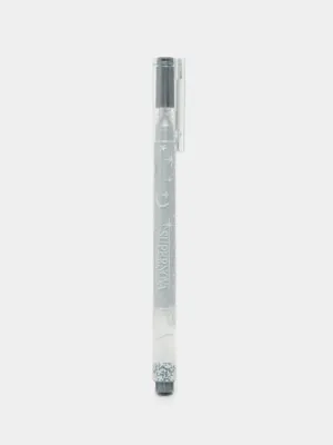 Гелевая ручка Hatber SUPERNOVA, серебряная, 0.6 мм, 12 шт