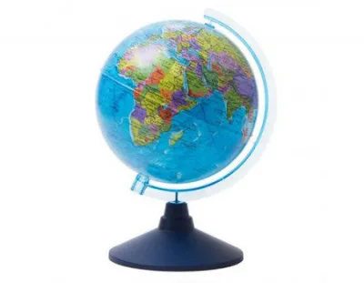 Globus siyosiy Globen, 21 sm, dumaloq stendda