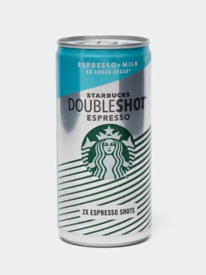 Кофейный Напиток Starbucks Espresso Doubleshot, 200 мл
