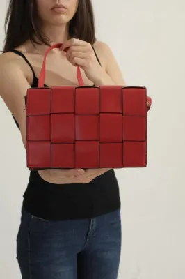 Женская сумка с рисунком SHK Bag myz0000000080031 Красный
