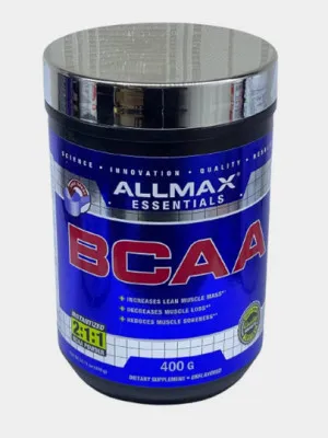 Аминокислоты ALLMAX BCAA 400G 80 порций, без вкуса