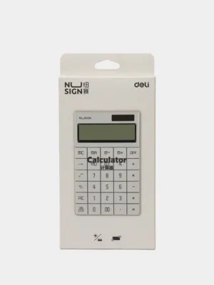 Калькулятор Deli NuSign, 165.3*103.2*14.7 мм, 12 цифр - 2