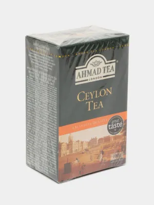 Чёрный чай Ahmad Tea Ceylon Orange Pekeo, 100 г
