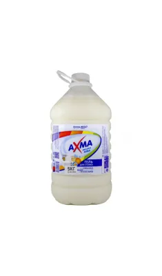 Гель для стирки "AXMA" (5 кг) для белого белья