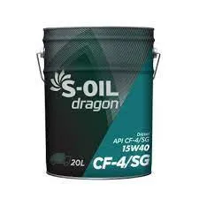Масло дизельное S-oil DRAGON CD/SF 20W-50 4/20л
