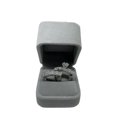 Шикарные парные кольца под бриллиант Серебро 925-проба размер-16 в комплекте 2 штуки