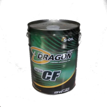 Масло дизельное S-oil DRAGON #5 CF-4SG 15W-40 4л