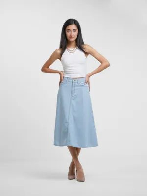 Женская юбка Light blue Skirt BJeans WK0578