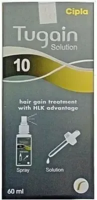 Лосьон-спрей от выпадения волос и облысения - Tugain Solution 10