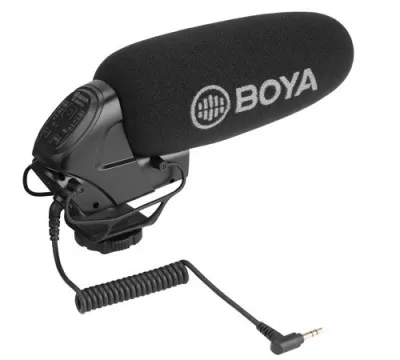 BOYA BY-BM3032 Суперкардиоидный накамерный микрофон-пушка