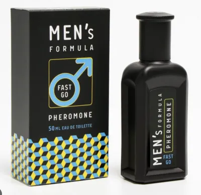Мужская туалетная вода с феромонами Men's Formula Fast Go: объем 50 мл