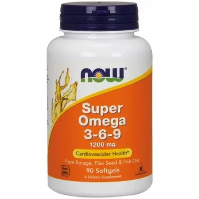 Now Foods Super Omega 3-6-9 1200 mg 90 caps