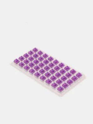 Набор механических переключателей для клавиатуры AKKO Akko CS Lavender Purple, 45 шт