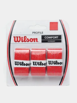 Намотка на ручку теннисной ракетки Wilson WRZ4025RD