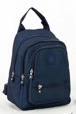 Женский рюкзак SHK Bag BP-45358 Темно-синий