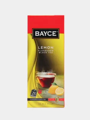 Чай чёрный Bayce Lemon, 1.5 г, 25 пакетиков