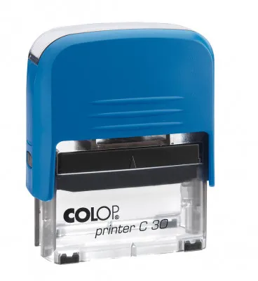 Оснастка Printer C30 (черно-синий) Colop 18*45 мм