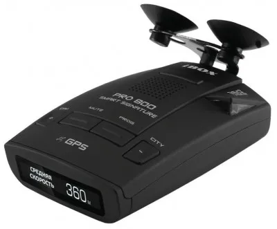 Радар детектор с GPS/ГЛОНАСС iBOX Pro 800 Smart Signature SE Сигнатурный, базой камер