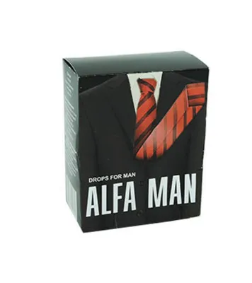 Капли для увеличения половой активности - Alfa Man