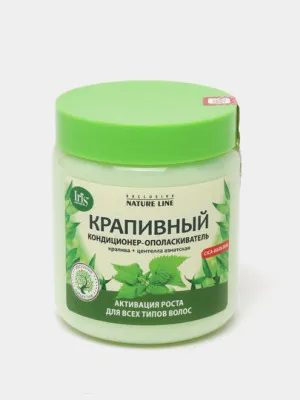 Кондиционер-ополаскиватель Iris Cosmetics, Крапивный, 500 мл