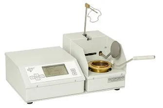 Аппарат автоматический для определения температуры вспышки нефтепродуктов в открытом тигле ОТВО-01 (метод Кливленда)