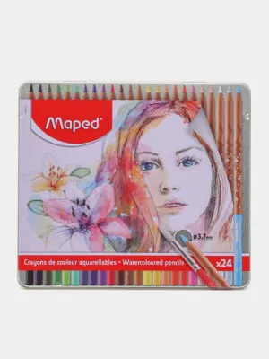 Цветные карандаши Maped 832424, 24 цвета