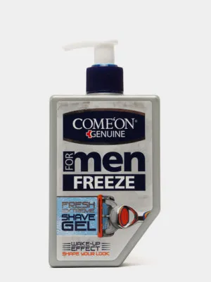 Гель для бритья COMEON Freeze, 260 мл