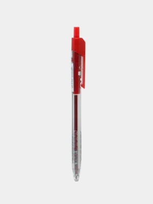 Ручка шариковая Deli 01340, красная, 0.7 мм