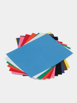 Набор бумаги Hatber, Сладость в радость, цветной, бархатной, 10листов, 10 цветов, 28035