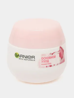 Ботаник-Крем Garnier, розовая вода, для сухой и чувствительной кожи, 50мл