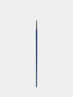 Кисть художественная Гамма Манеж №1, синтетика упругая, круглая длинная ручка