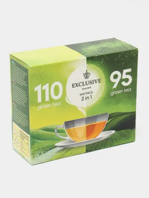 Чай зелёный Exclusive 2in1 95-110, 160 г