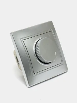 Светорегулятор Intro Plano 1-401-03 пов., 600Вт 230В, IP20, СУ, алюминий