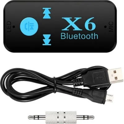 Адаптер ресивер Bluetooth-Aux X6