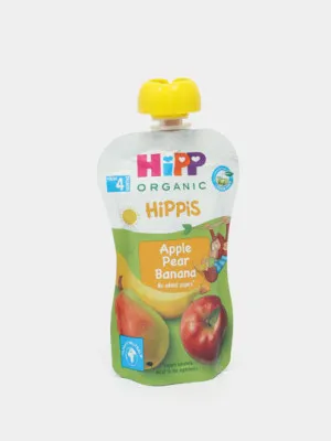 Детское пюре HiPP Apple Pear Banana, 100 г