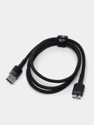 Кабель Baseus CADKLF-D0G Cafule Cable USB3.0 Male To Micro-B 2A 1m