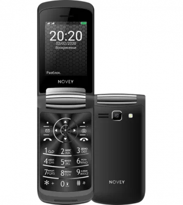 Телефон Novey New model A77 Black